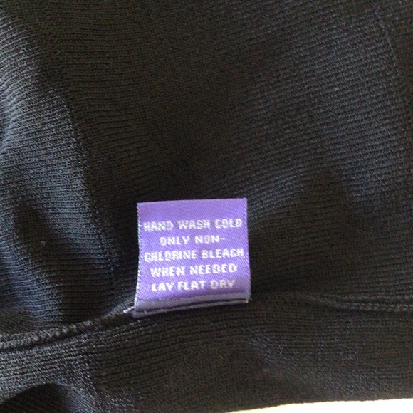 VIVIENNE TAM BLACK KNIT RIBBED SWEATER SMALL - Picture 10 of 10